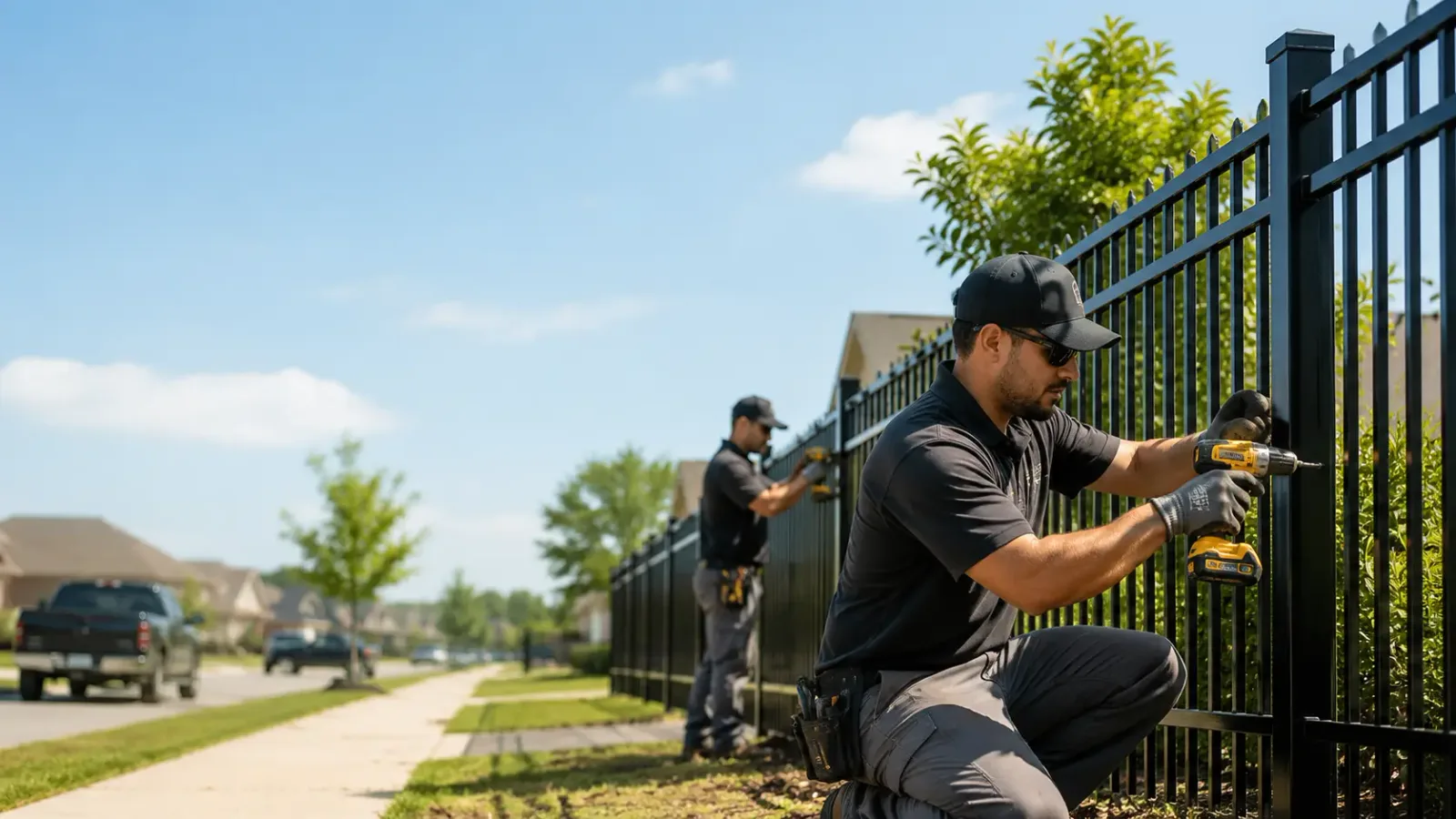 Metal Fence Installation in Camden, TX